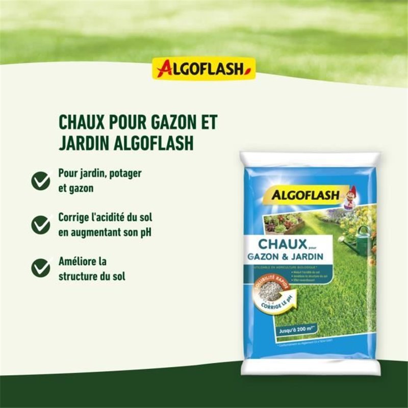 Image secondaire de Graines Algoflash Achau10 Pelouse 10 kg