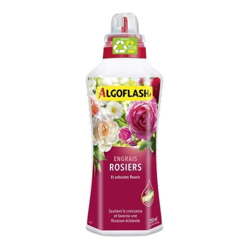 Image secondaire de Engrais pour les plantes Algoflash Rose 750 ml