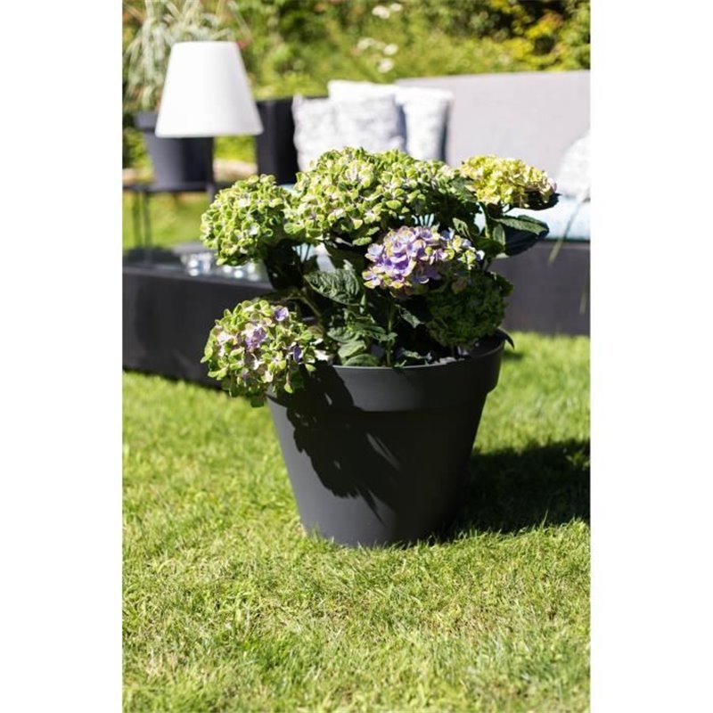 Pot EDA Tuscan Ø 40 cm Rond Gris foncé