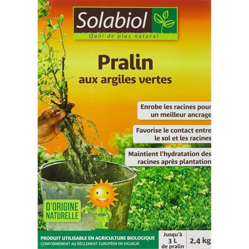 Image secondaire de Engrais pour les plantes Solabiol Sopral3 Argile Biologique 2,4 kg