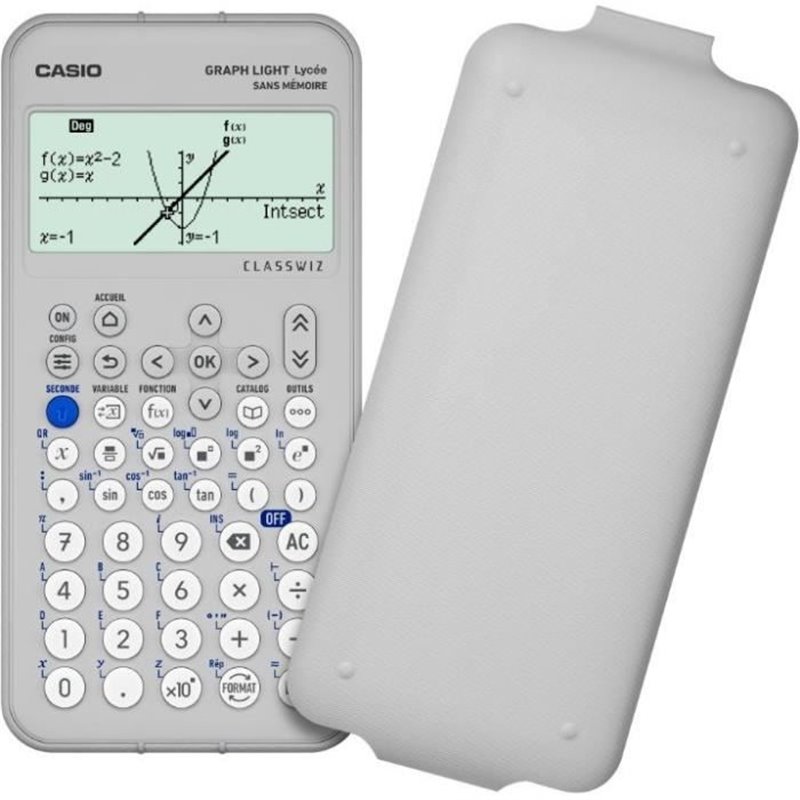 Image secondaire de Calculatrice scientifique Casio Graph Light Gris