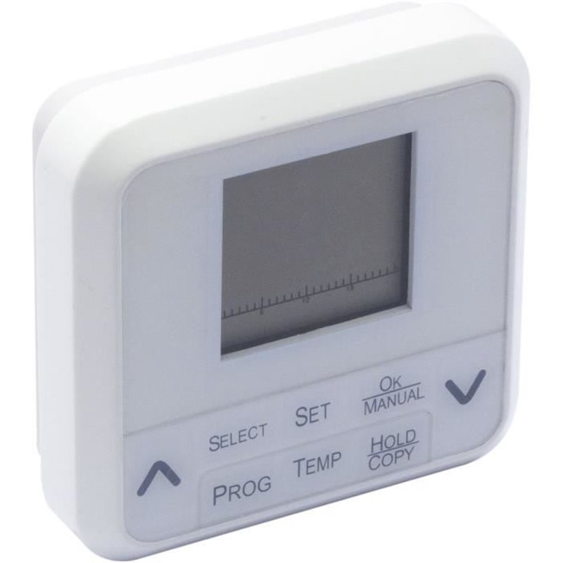 Thermostat digital - Chacon - 1150 W - 7 programmes - Blanc