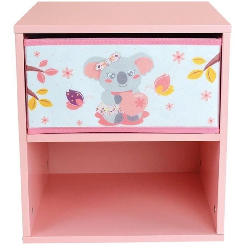 Image secondaire de Table de Nuit Fun House CALLY MIMI KOALA Rose 36 x 33 x 30 cm