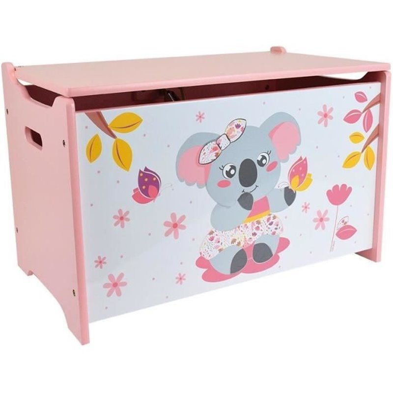 Image secondaire de Coffre Fun House CALLY MIMI KOALA Rose Bois 40 x 58 x 36 cm