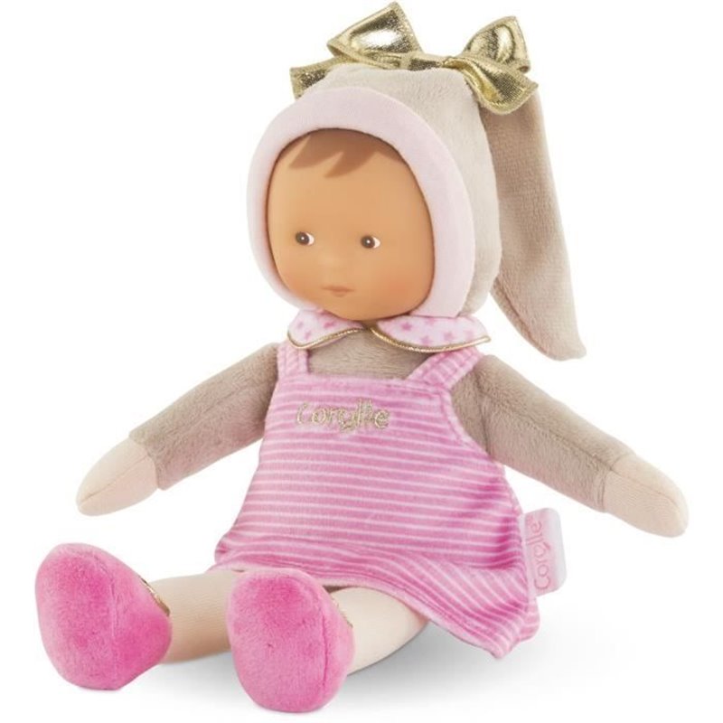 Doudou Miss Rayée Rêves d'Étoiles - COROLLE - Mon Doudou Corolle - 25cm - Dès la naissance