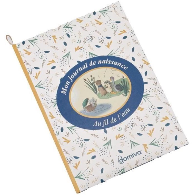 Image secondaire de Coffret - Domiva - AU FIL DE L'EAU - Boîte a trésors + Journal de naissance