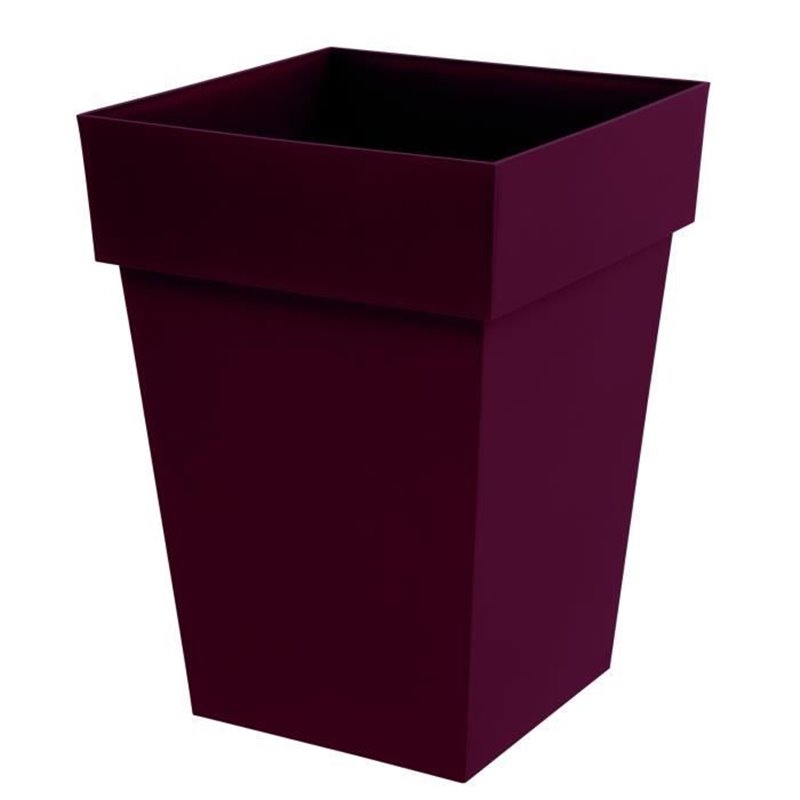 Image secondaire de Pot Ecolux Toscana Rouge Bordeaux 51 L 39 x 39 x 53 cm