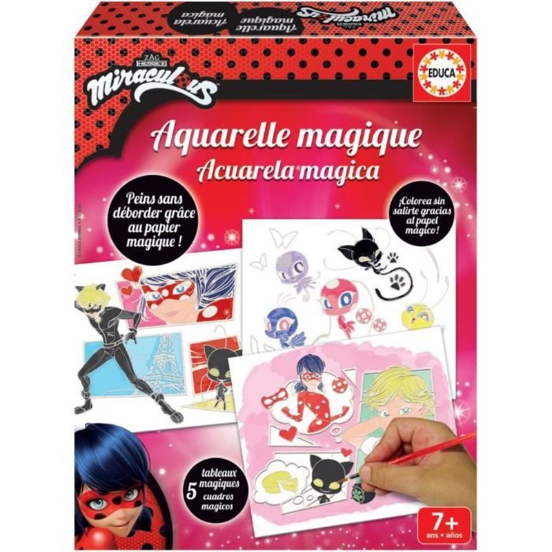 Educa - Aquarelle magique Miraculous Ladybug