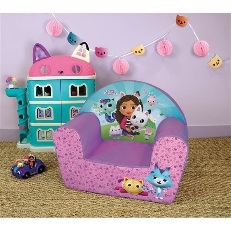 Image secondaire de Fauteuil pour enfant Gabby's Dollhouse 33 x 52 x 42 cm