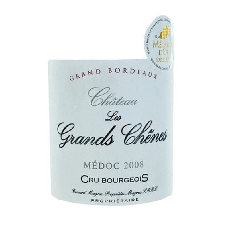 Image secondaire de Château les Grands Chenes Médoc 2008 Cru Bourgeois - Vin rouge de Bordeaux