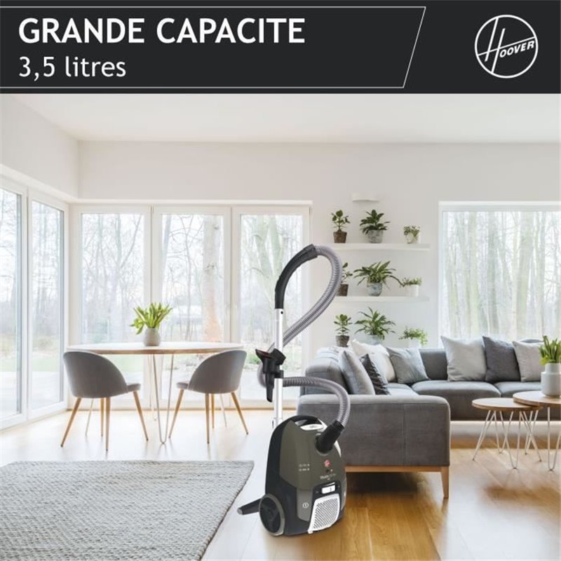 Image secondaire de Aspirateur Traineau Sac - HOOVER Telios Extra TXL20PET - 700 W - 3,5 L - 69 dBA - Spécial Animaux