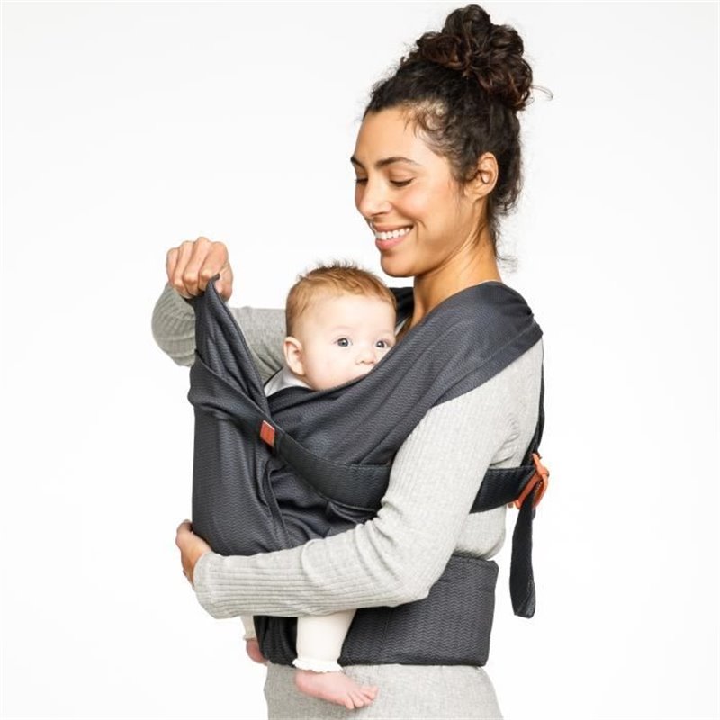 Image secondaire de Porte bébé INFANTINO HUG&CUDDLE - A enfiler - 3 a 11,8 kg - Systeme écharpe de portage - Des la naissance