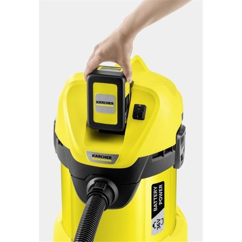 Image secondaire de Aspirateur à sec et humide Kärcher WD 3 300 W 17 L