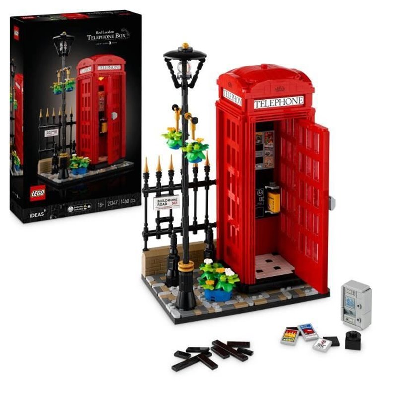 Set de construction Lego Cabina Telefónica Roja de Londres