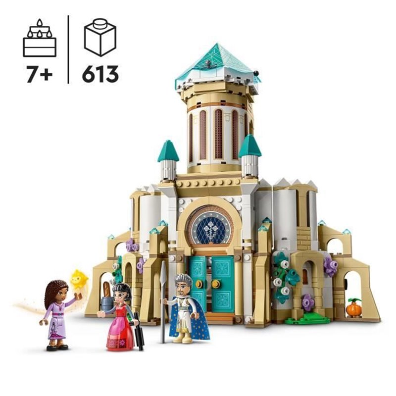 Image secondaire de Playset Lego Disney Wish 43224 King Magnifico's Castle 613 Pièces