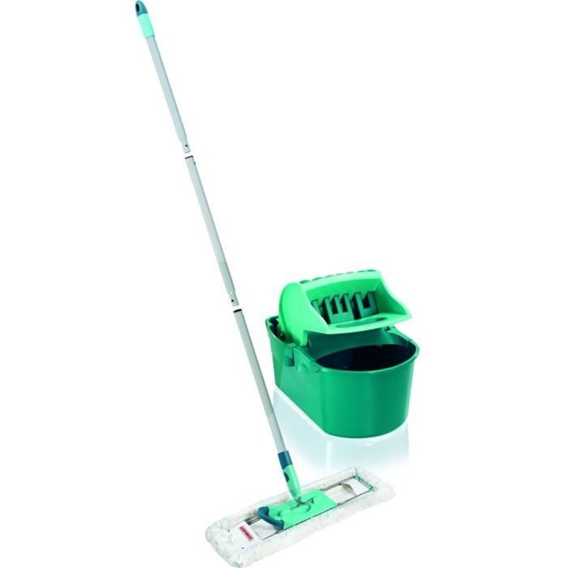 Mop with Bucket Leifheit Bleu Plastique Composé 8 L