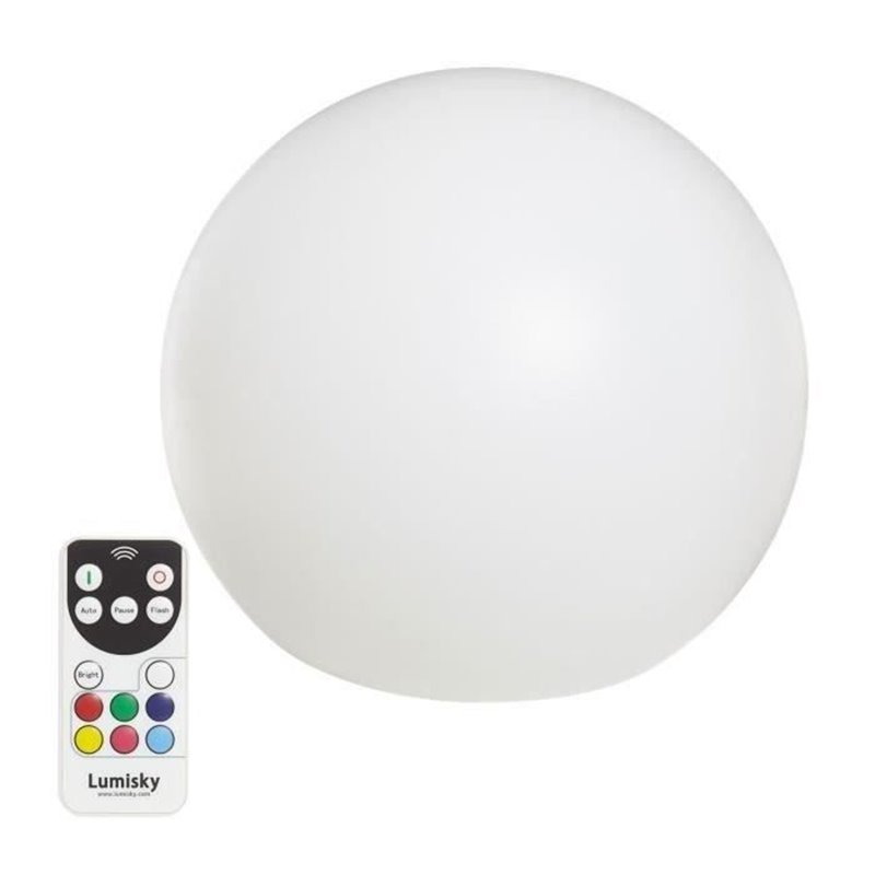 Image secondaire de Applique LED Lumisky Sphere Multicouleur Plastique 5 W