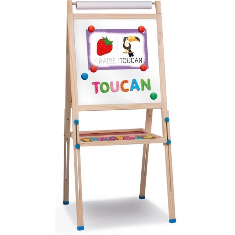 Image secondaire de Maxi tableau réglable pour enfants - LISCIANI - Idéal pour apprendre a lire et écrire