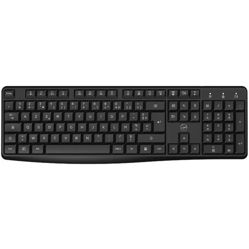 Clavier sans fil Mobility Lab ML313979 Azerty Français Noir