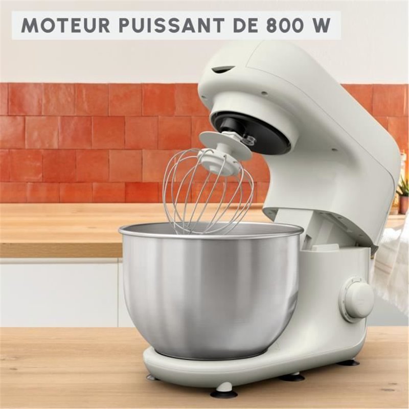 Image secondaire de Moulinex QA160110 mixeur Robot mixer 800 W Blanc, Gris