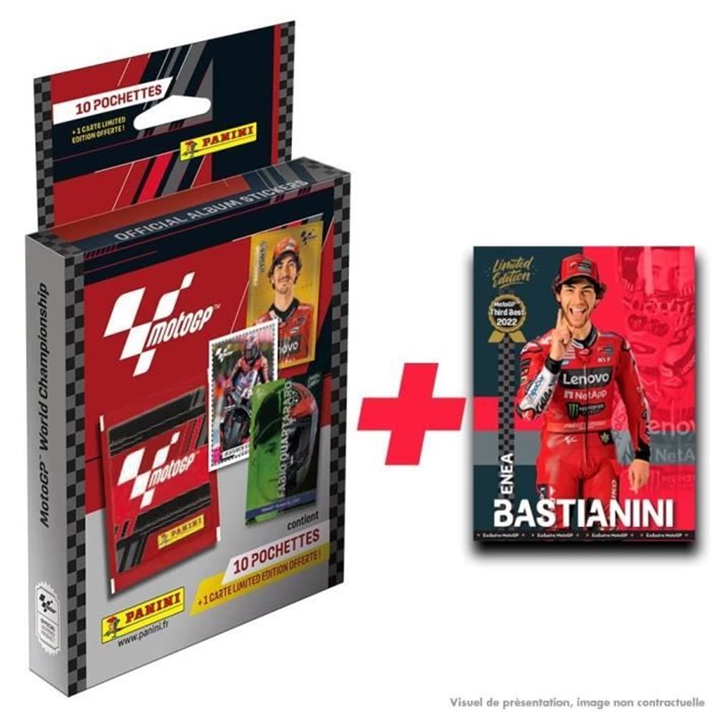 Image secondaire de Pack d'images Panini Moto GP 2023 10 Enveloppes