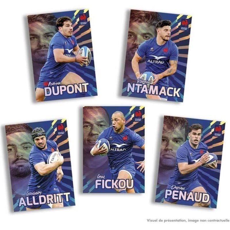 Image secondaire de Pack d'images Panini France Rugby 7 Enveloppes