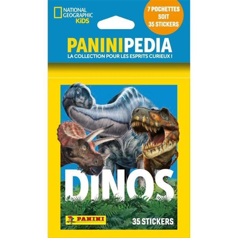 Image secondaire de Pack d'images Panini National Geographic - Dinos (FR) 7 Enveloppes