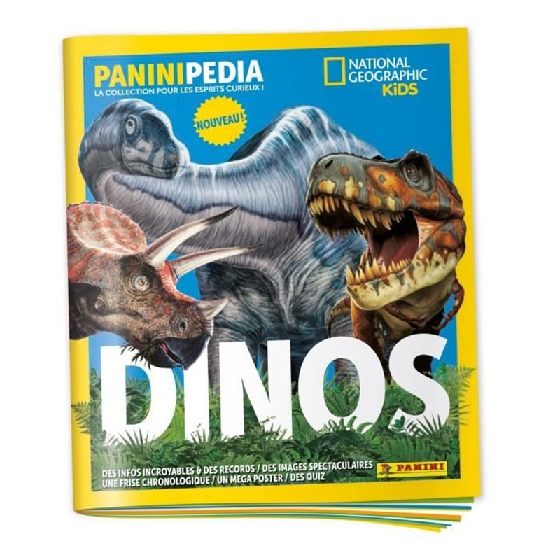 Album d'images Panini National Geographic - Dinos (FR)