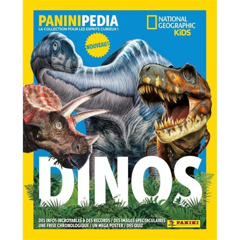 Image secondaire de Album d'images Panini National Geographic - Dinos (FR)