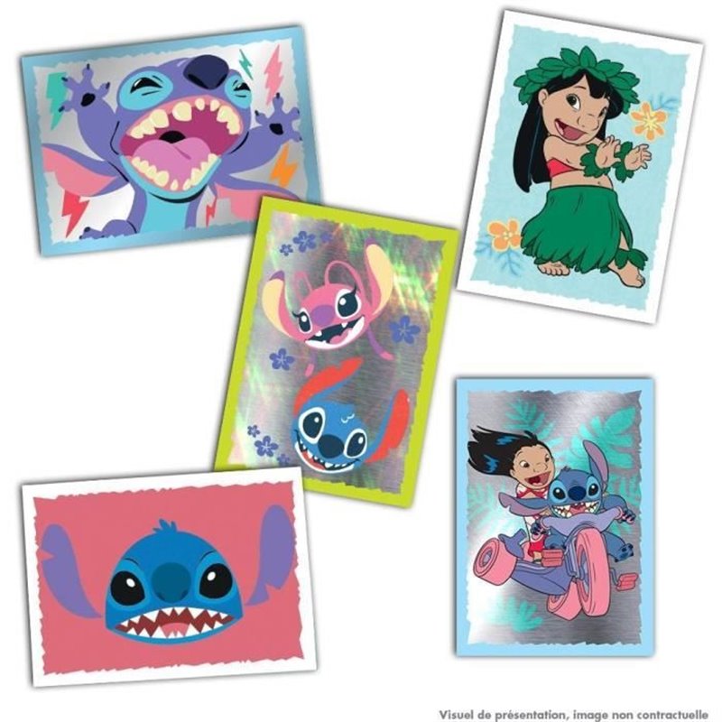 Image secondaire de Box de 36 pochettes - PANINI - STITCH - Contient 180 stickers