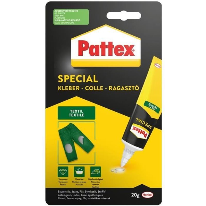 Colle Pattex 20 g Textile