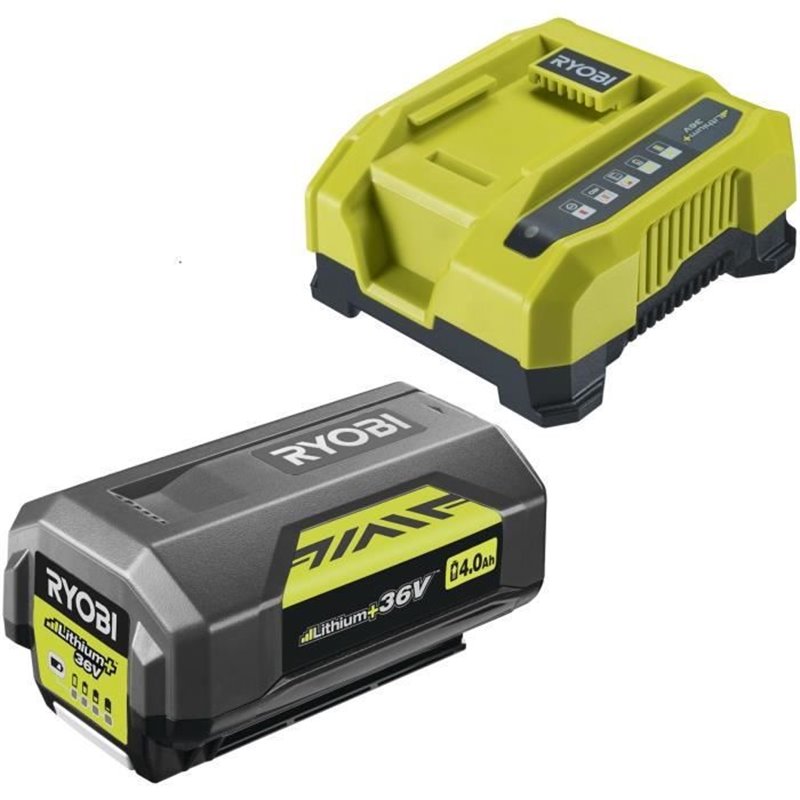 Batterie Ryobi 36V LithiumPlus 4.0 Ah - 1 chargeur rapide RY36BC60A-140