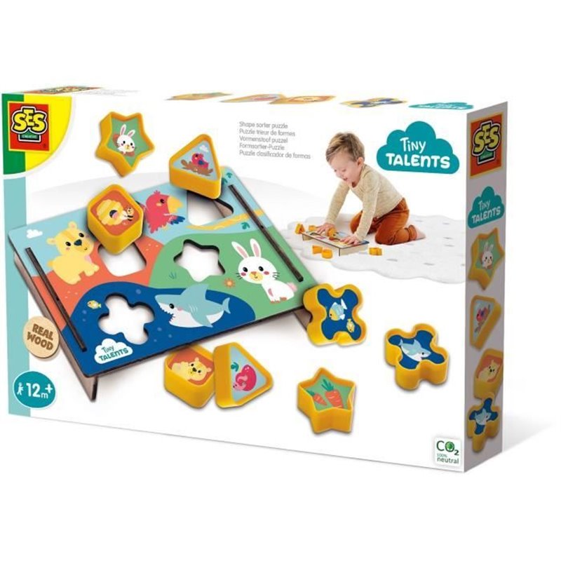 SES Creative Tiny Talents Puzzle trieur de formes