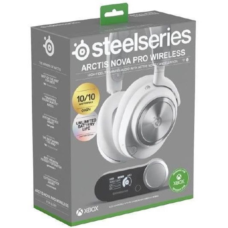 Image secondaire de Casque SteelSeries Arctis Nova Pro Blanc