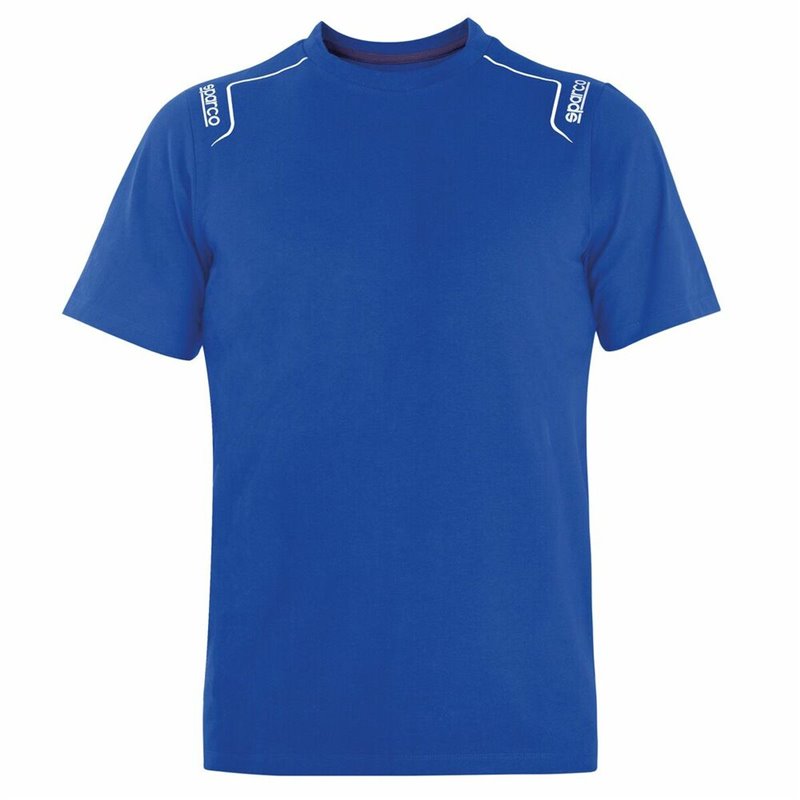 T shirt à manches courtes Sparco TECH STRETCH Bleu XXL