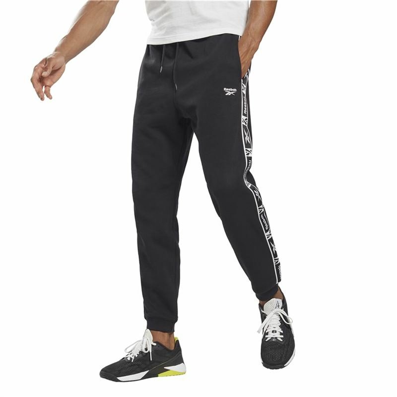 Image secondaire de Pantalon de sport long Reebok Ri Tape Noir