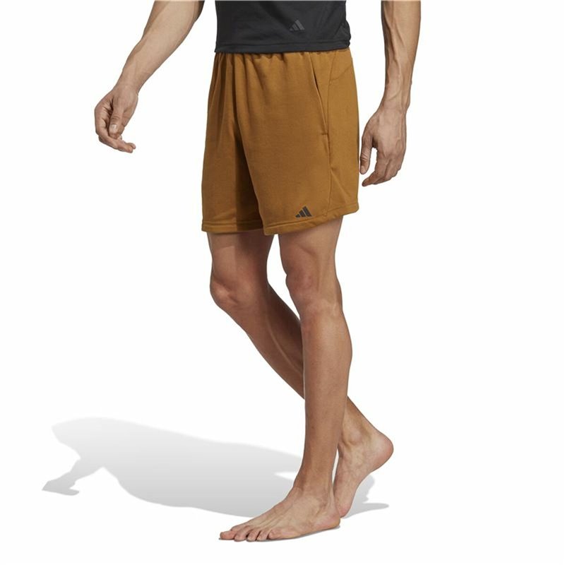 Image secondaire de Short de Sport pour Homme Adidas Yoga Basert Doré