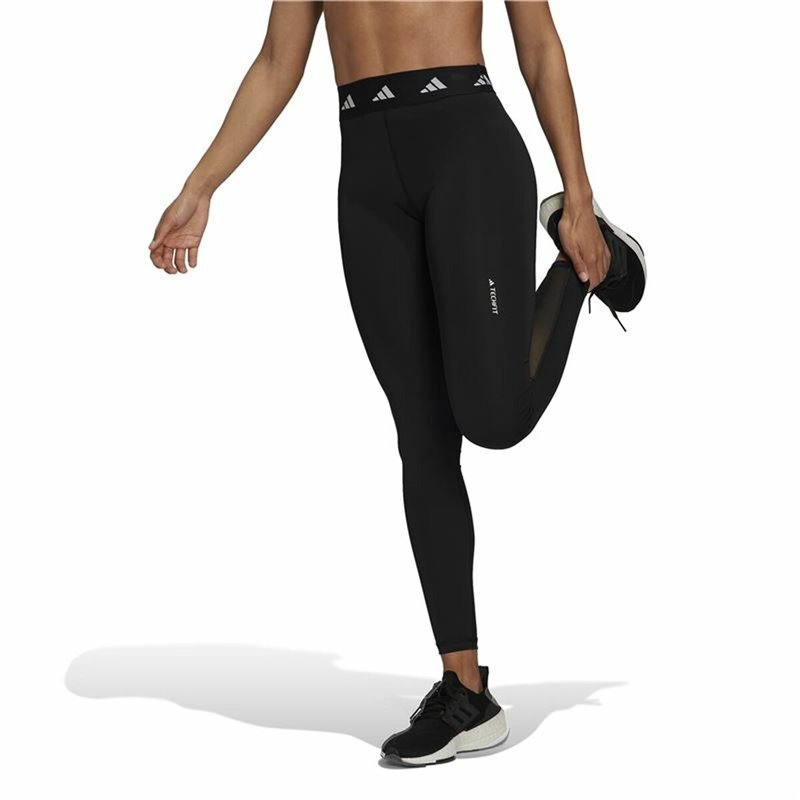 Image secondaire de Pantalon de sport long Adidas Tf Long T Noir Femme