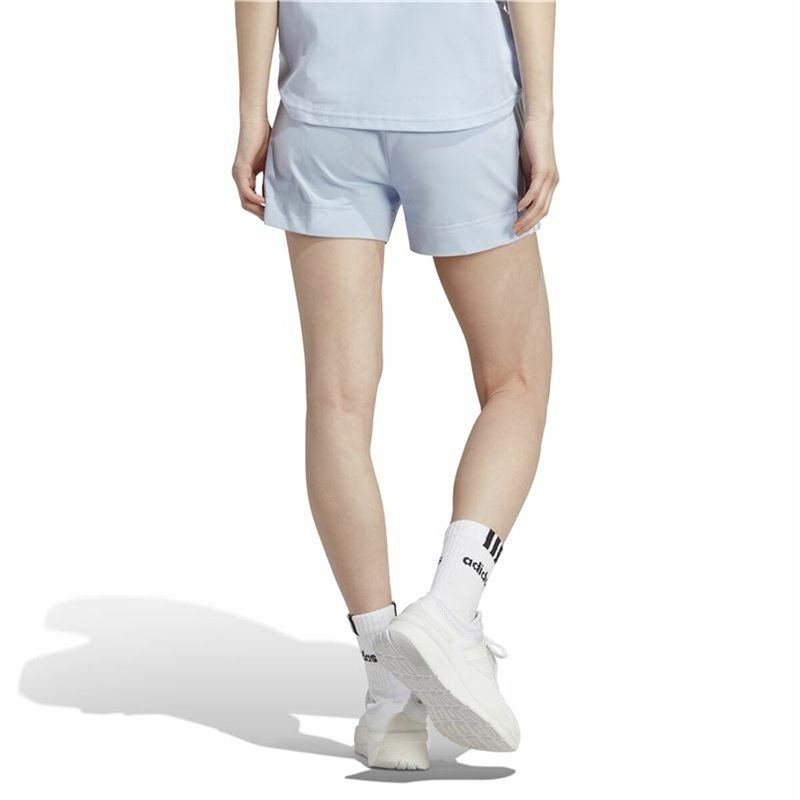 Image secondaire de Short de Sport pour Femme Adidas 3 Stripes Sj Bleu clair