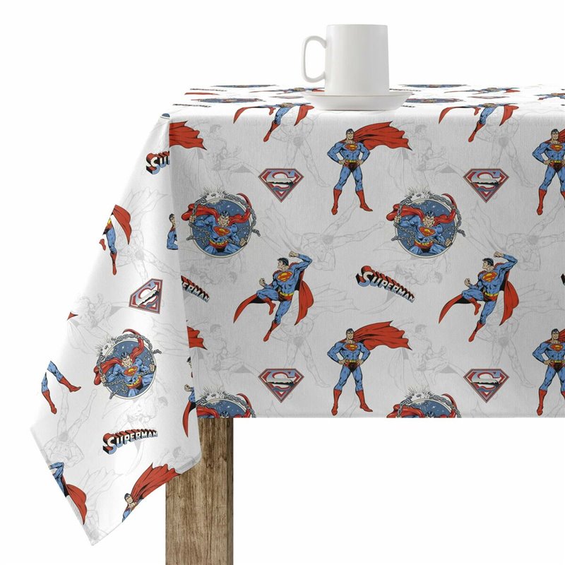 Nappe enduite antitache Superman 05 Multicouleur 150 x 150 cm