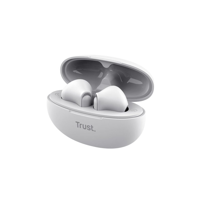 Image secondaire de Trust Yavi Casque True Wireless Stereo (TWS) Ecouteurs Appels/Musique USB Type-C Bluetooth Blanc