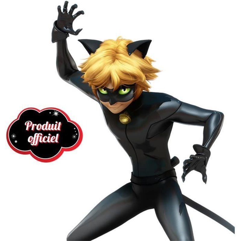 Image secondaire de Déguisement pour Enfants Miraculous: Tales of Ladybug & Cat Noir Transformation Set - Cat Noir 4 Pièces Noir Multicouleur