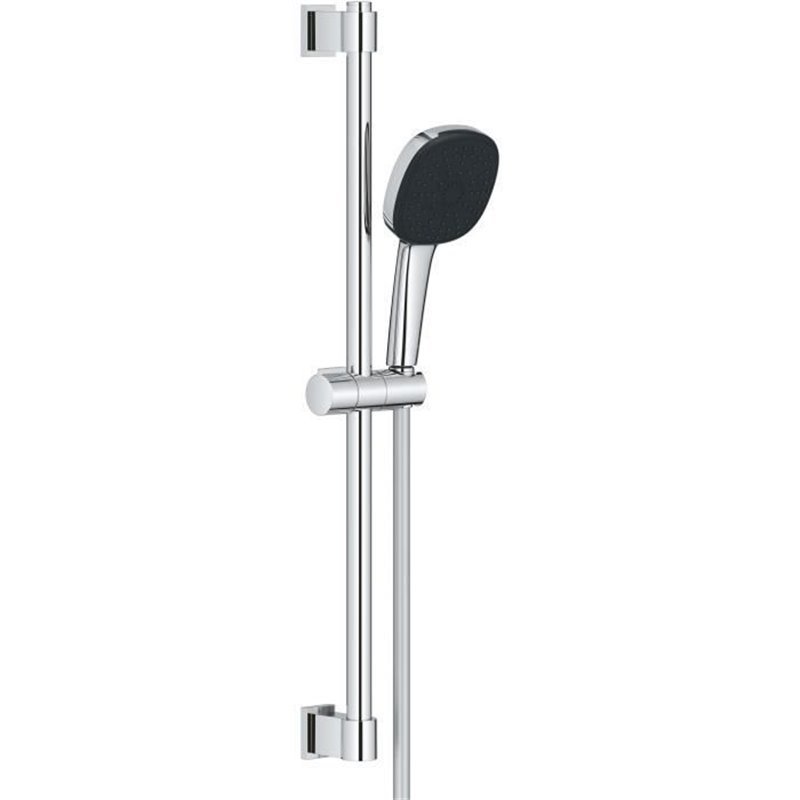 Ensemble de douche avec pommeau 3 jets, barre et flexible - GROHE Vitalio Comfort 110 26096001 - Sélection facile - Econ