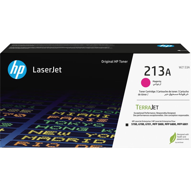 HP Toner magenta LaserJet authentique 213A