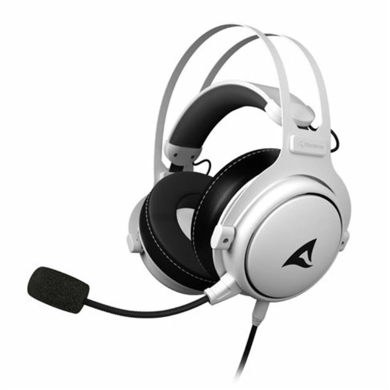 Image secondaire de Casque Sharkoon SGH50 Noir Multicouleur Noir/Blanc