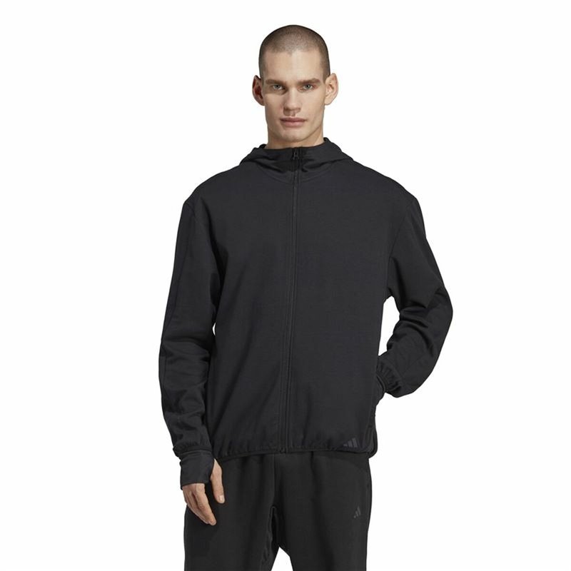 Image secondaire de Veste de Sport pour Homme Adidas Base Noir Blanc