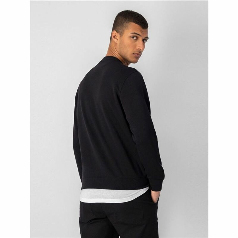 Image secondaire de Sweat à capuche homme Champion Crewneck Blanc Noir