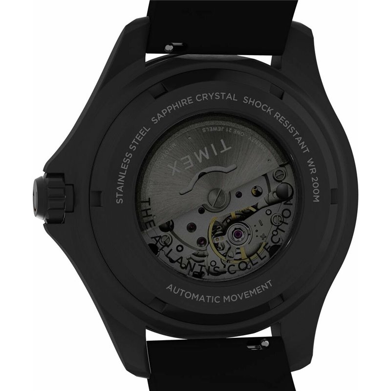 Image secondaire de Montre Homme Timex DEEP WATER TIBURON AUTOMATIC Noir (Ø 44 mm)