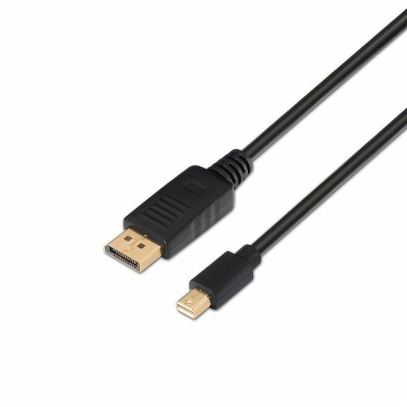 Image secondaire de Aisens A124-0132 câble DisplayPort 3 m Mini DisplayPort Noir