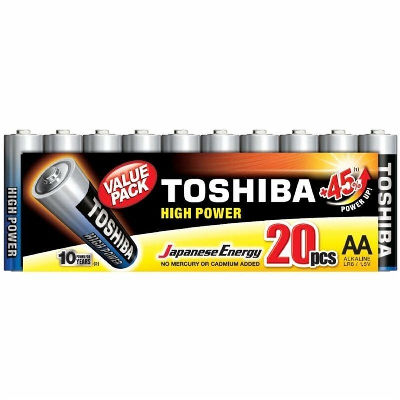 Image secondaire de Batterie rechargeable Toshiba R6ATPACK20 1,5 V